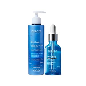 Kit Capilar Dercos Sensi-Scalp – Creme de Limpeza 300 ml + Sérum Capilar 50 ml